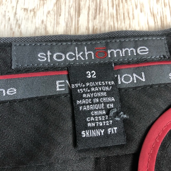Stockhomme charcoal dress pants size US32 - Picture 2 of 2